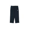 Adidas Casual Sports Fleece-Lined Running Knit Straight Pants Men Bottoms Black GK9366