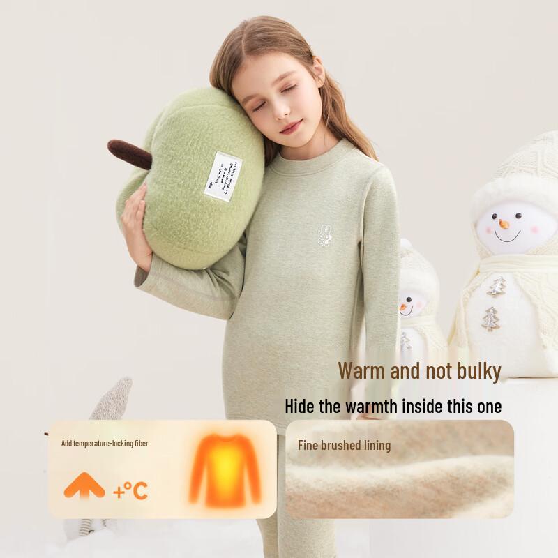 Deesha Children's Thermal Underwear Set with Wool and Silk