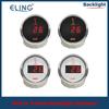 KUS Universal 52mm Water Temp Gauge 40-120℃ 25-120℃ 12V 24V for Auto Boat Red Yellow Light Temperature Sensor M10 M14 M16 M18