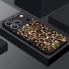 Goldene Leopardenmuster Hülle Für iPhone 17 Pro Max Hülle iPhone 16 Pro Max 15 14 13 16E 17E Magnetisch Für Magsafe Hybrid Matte Abdeckung