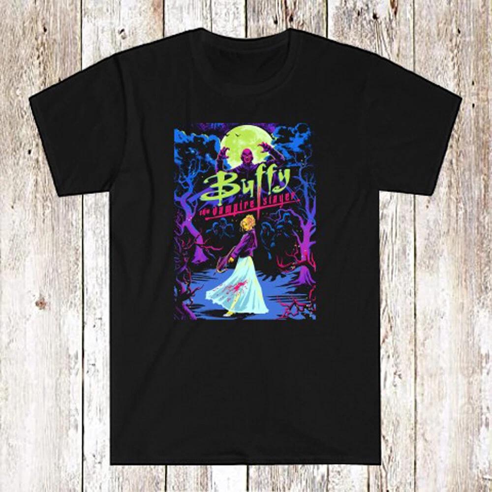 Buffy The Vampire Slayer Horror Movie Men s Black Size S-5XL XXXXL