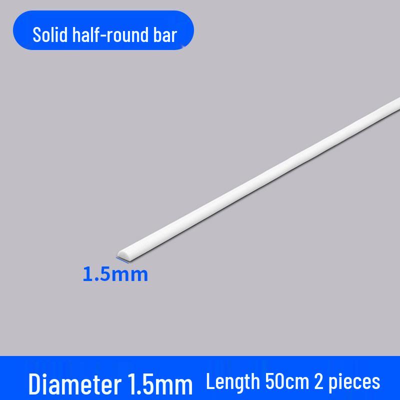DIY Sand Table Model Kit: ABS Rods, Glue Sticks, Half-Round & Square Tubes