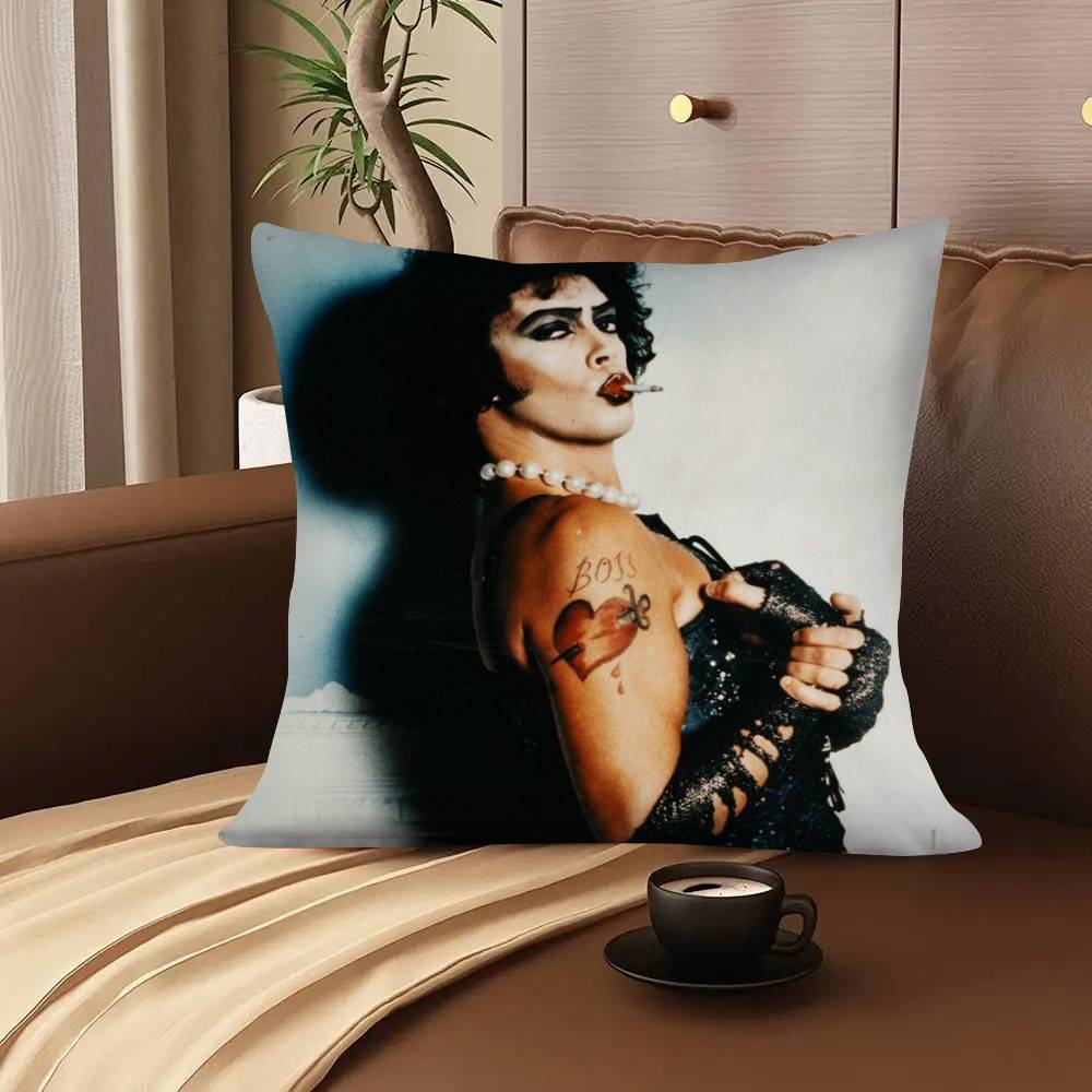1Pc The Rocky Horror Picture Show Movie Pillow Case Fashion Square Pillowcase Bedroom Sofa Room Ins Decoration Leisure