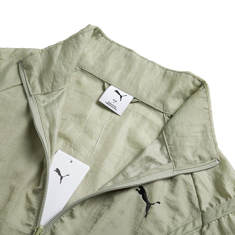 Puma Série Style de Vie Sportif Logo Coupe-vent Respirant Chaud Ample Veste à Capuche Manches Longues Femmes vestes 633971-82