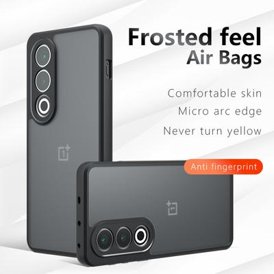 For OnePlus Nord 3 CE4 Lite Nord3 Matte Anti Fingerprint Transparent Color Shockproof TPU Case Anti-drop Non Yellowing Back Cover Protector Shell