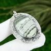 Sisters Day Deal Green Swiss Opal Stone Boho Pendant Jewelry 925 Sterling Silver
