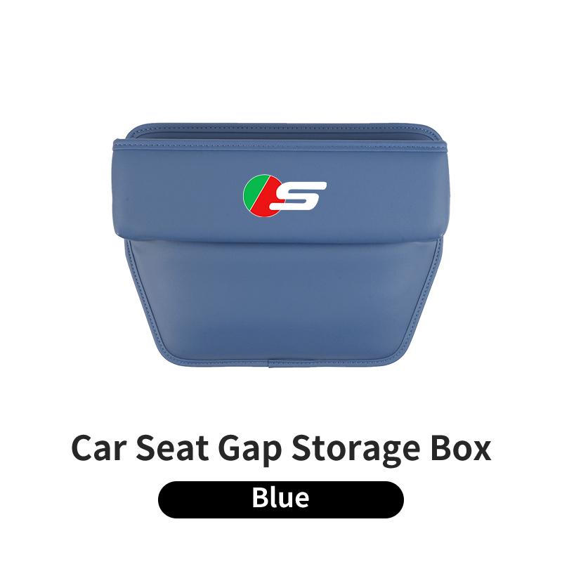 Car Seat Gap Storage Box Side Seam Organizer Leak-Proof Case Accessories For Jaguar XF XJ XFR XKR X-Type F-Pace I-Pace S-Type F PP30