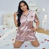 Plus Size Women's Pajama Set Loungewear Comfortable Home Sleepwear