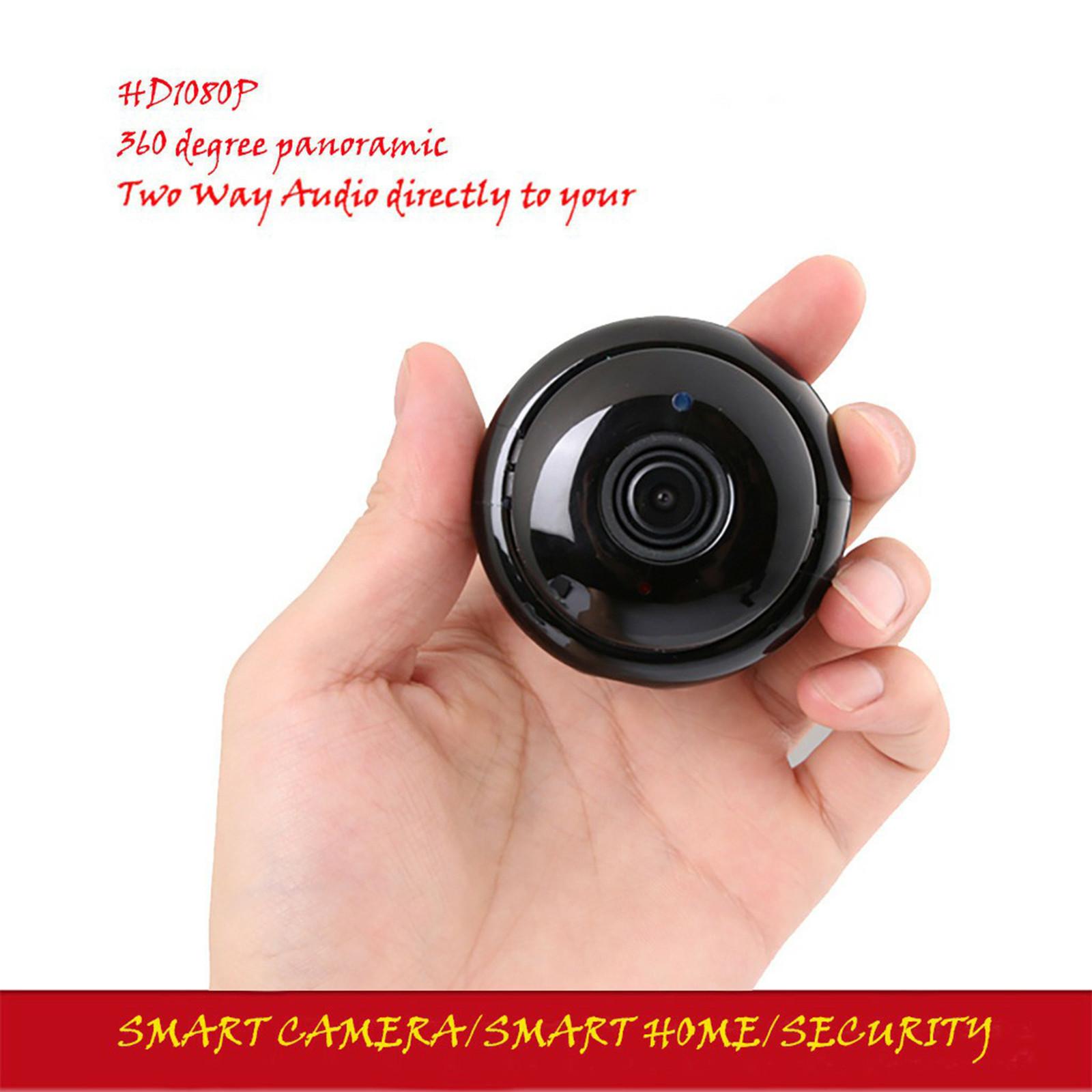 

Бездротова домашня відеокамера нічного бачення для внутрішнього/зовнішнього настінного кріплення HD-відео One Size чорний