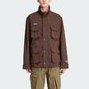 Adidas Originals X Spezial Haslingden Jacket Solid Color Logo Sports Jacket Men Jacket Dark-Brown IN6760
