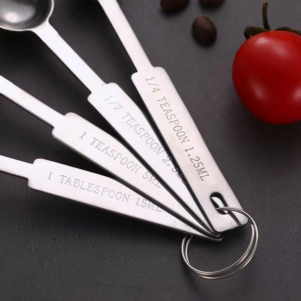 with Scale Measuring Spoon Set Food Grade Baking Measuring Tool  Coffee Powder