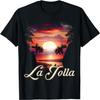 La Jolla Livfull Solnedgång San Diego, Kalifornien T-shirt