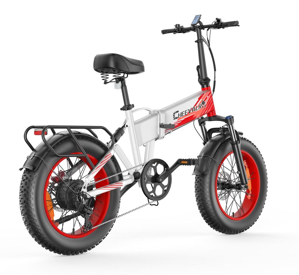 Cheevalry CF1000-1 All-Terrain Electric Bicycle 1000W Motor 48V20Ah Battery 20 Inch Fat Tires 150KG Load Outdoor Riding E-Mountain Bike