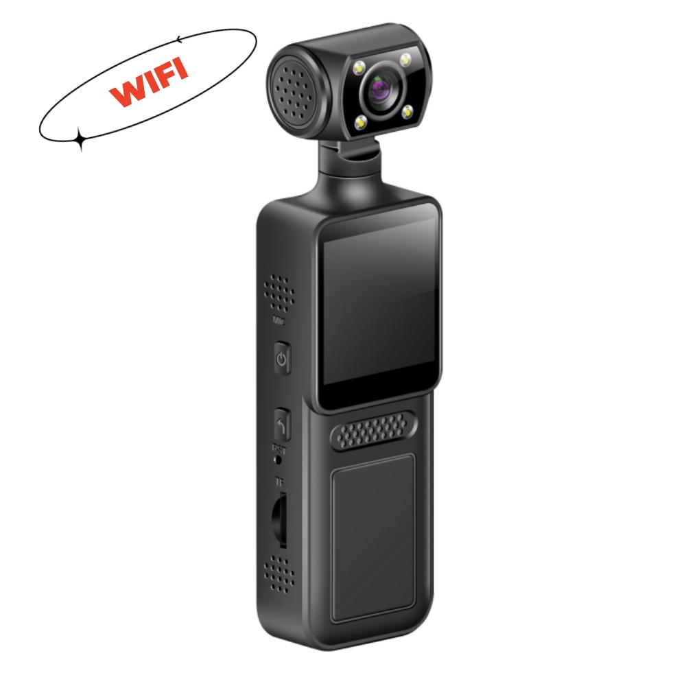 M12 Mini Kamera mit WLAN-Hotspot 4K Tragbarer Digitaler Videorekorder Körperkamera Nachtsicht DVR Miniatur-Camcorder Polizeikamera