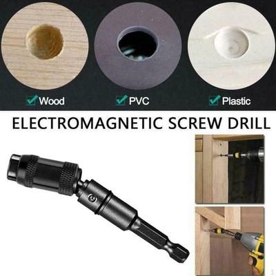 Pivoting Screw Holder Swivel Accessories 1/4" Drill Extensions Adapter