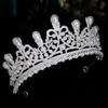 Elegant Bridal Tiara with Rhinestones Adjustable Crown for Wedding and Pageants Elegant Hairpiece Hair Accessories