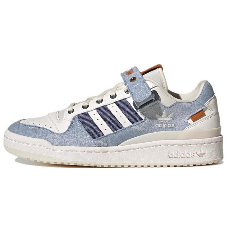 Adidas Forum Low Blue Cloud White Sneakers HQ6334