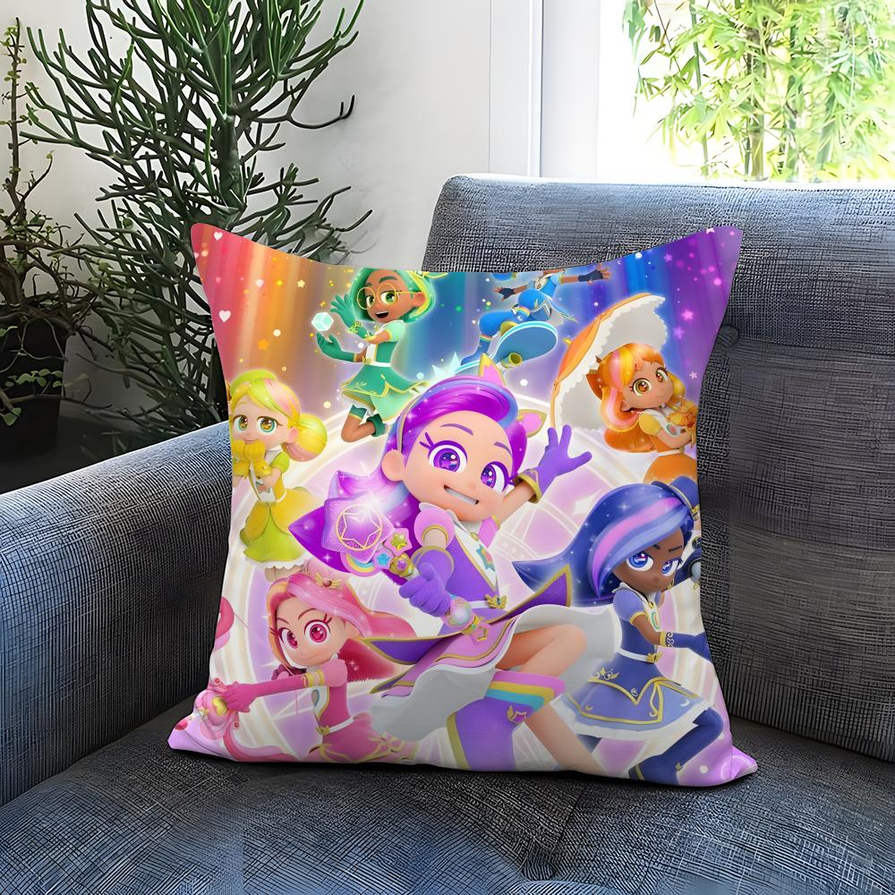 Popular R-RRainbow Bubblegem Cushion Cover Comfortable Reversible Pillow Cover Ideal for Car Sofa Bedroom & Beyond