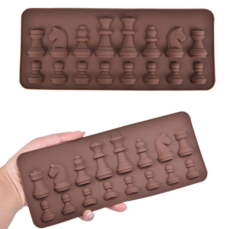 Stampi In Silicone Per Scacchi 3D – Set Da 2 Pezzi – Forma Scacchi Internazionali Per Resina Epossidica, Cioccolato, Argilla, Candele E Decorazioni Fai Da Te