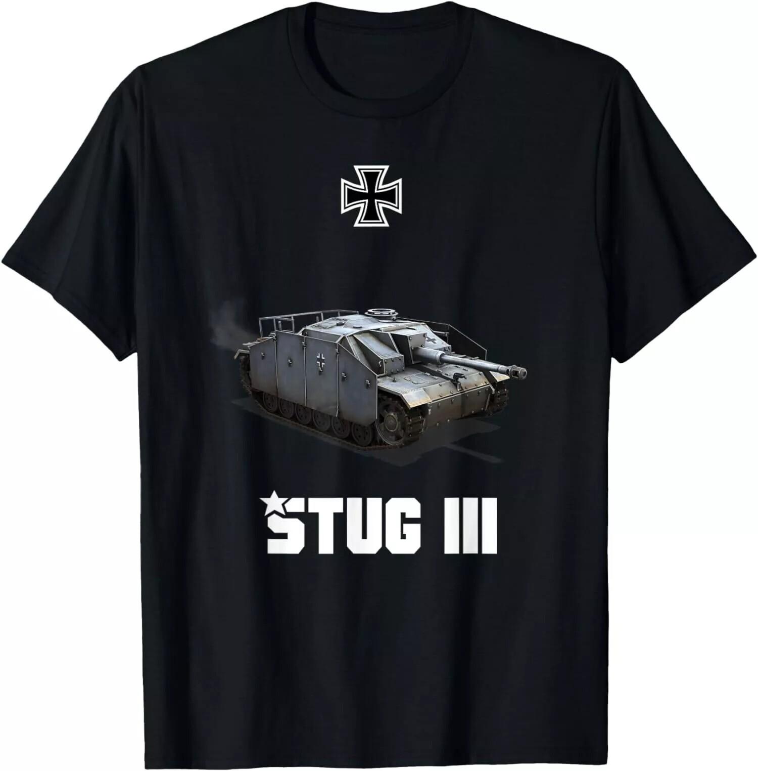 2025/NEW LIMITED Stug III Ausf. G German Tank Destroyer WW2 Military T-Shirt S разноцветный