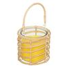 Citronnelle 430G Scented Candle In A Basket Repels Mosquitoes