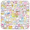 135Pcs/Set Q Funny Seal Mini Diary Manual Stickers DIY Scrapbooks Album Decor Decals Stickers