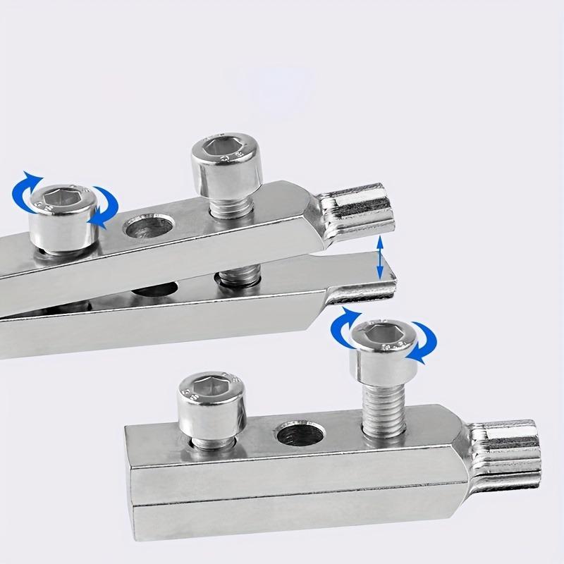 1set Faucet Angle Valve Screw and Bolt Remover, Pipe Tap and Broken Wire Universal Extractor