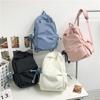 New Chaosen Series Large Capacity Solid Color Backpack for Women Korean Style Versatile School Bag for Men High School College Backpack