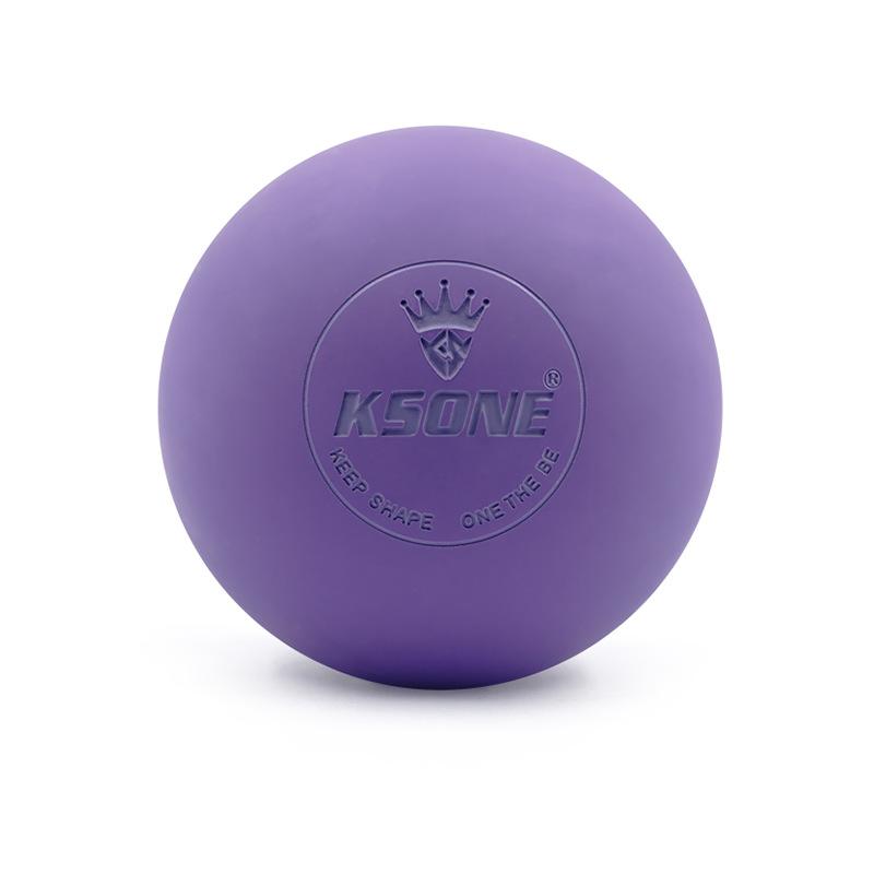 Rubber Fascia Massage Ball Yoga Fitness Muscle Relaxation Pain Relief Healt Care Portable Physiotherapy Lacrosse Massage Ball