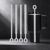 1/4Pcs Straw Cleaner Brush 4 Diameters Full Coverage Bristles Extra Long Pipe Straw Cleaners Brush For Tumbler Sippy Cup Kettle