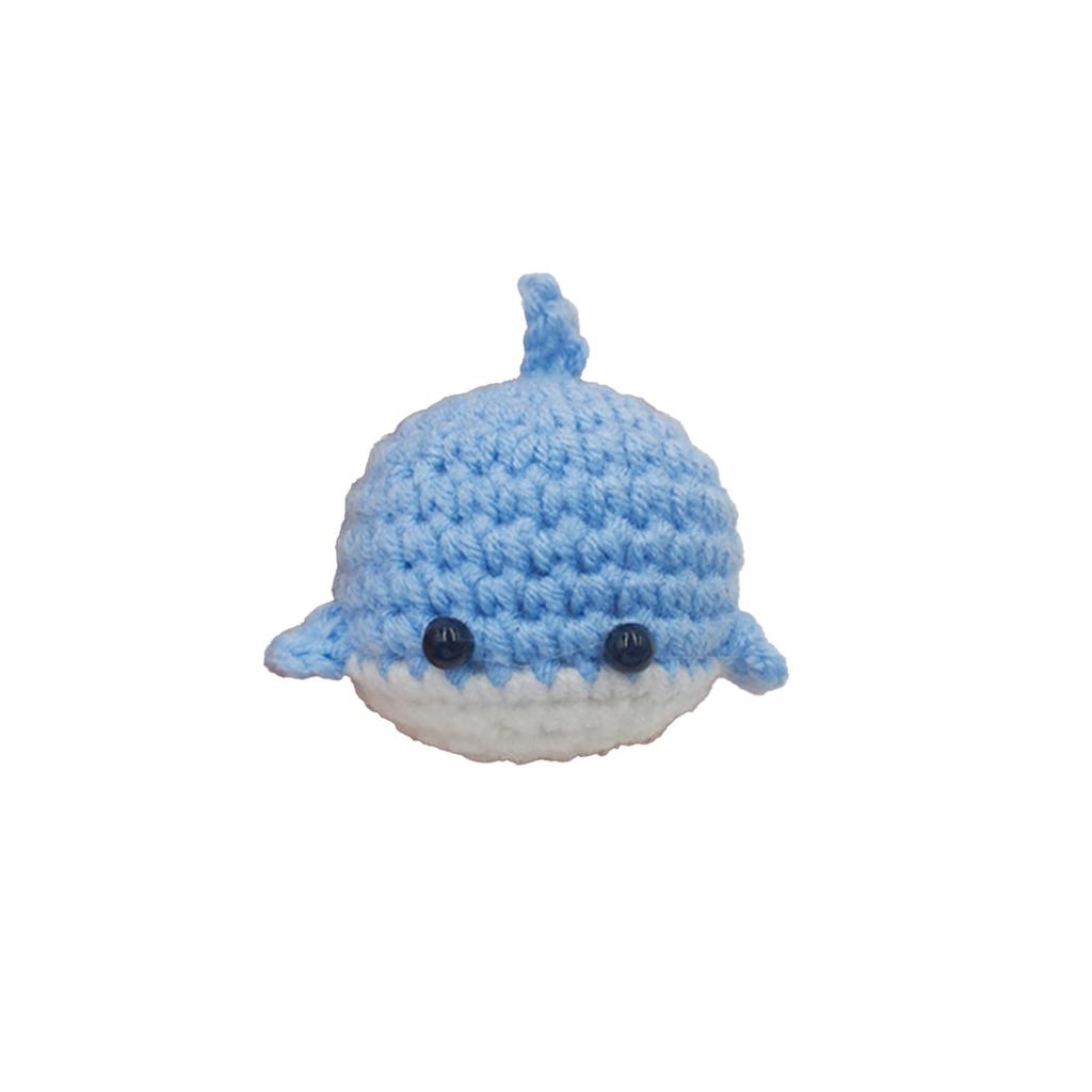 Handmade Wool Knitted Ornaments, Cute Positive Energy Funny Doll Ornaments