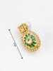 Gold-Plated Chikku Stone-Studded & Beaded Handcrafted Jewellery Set