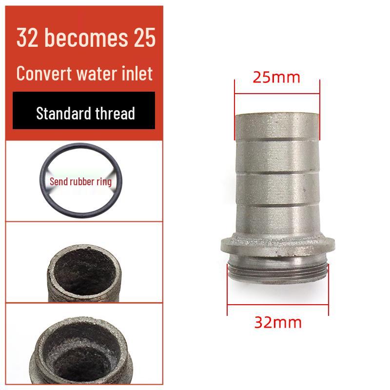 Water Pump Outlet Hose Reducer: Fits 1/1.2/1.5/2 Inch Sewage/Submersible Pipes