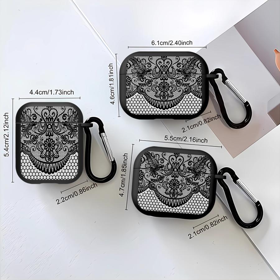 Kopfhörer Hüllen Abdeckung Case Für Airpods 2 Pro2 3 Pro3 Pro 4 1 Design Sinn Schwarze Spitze