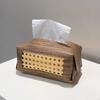 Leather Tissue Box Vintage Living Room Storage Boxes Creative House Accessories Interior Home Tissue Boxe Luxury Design Boxes