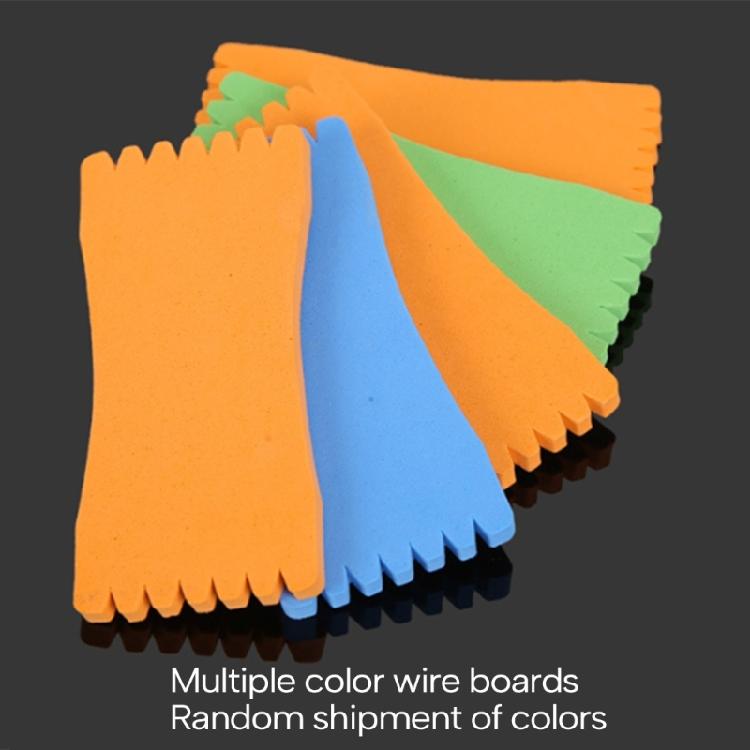 10Pcs/pack Fishing Spooling Accessories Cord Holder Fishing Line Winding Board