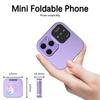 Ny i16 Pro Søt Flipblokk Mobiltelefon Doble SIM-kort 1,77" Skjerm Hurtigtaster Magisk Stemme Svarteliste Mini Boks Mobiltelefon 3,5 mm Jack