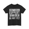 Emotional Support Husband Do Not Pet Husband Vintage Shirt