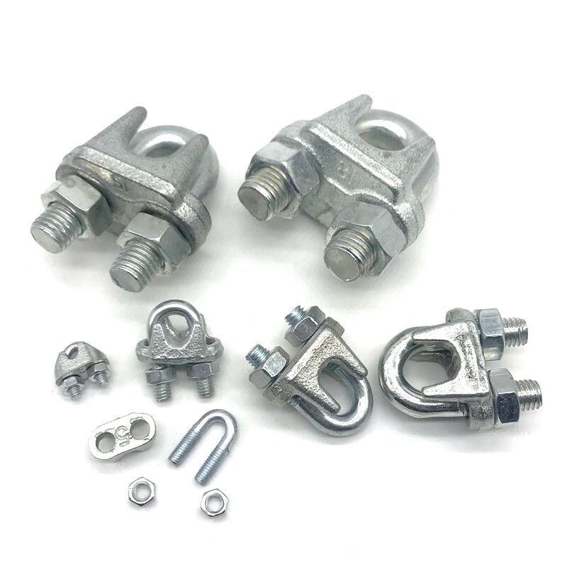 M8 Steel Wire Rope Clip (5-Pack)