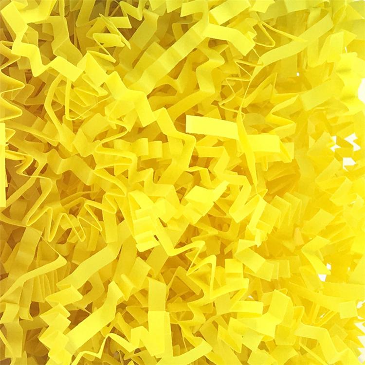 500g/1kg/Folded paper raffia wave paper high-end gift box candy birthday wedding party children's color DIY filling ornaments