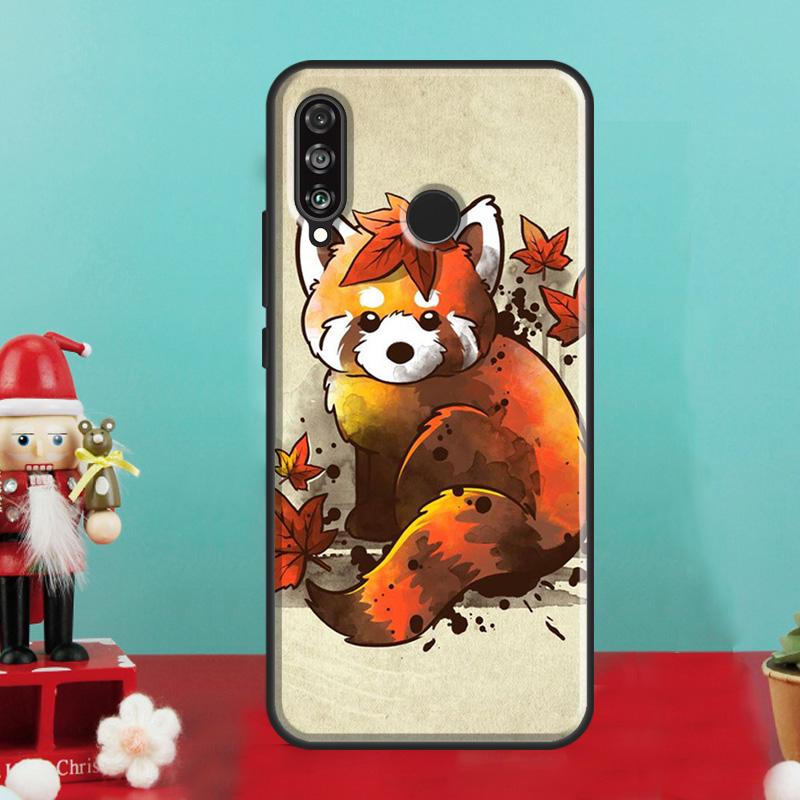 

Чехол с красной пандой для Huawei Nova 9 10 SE 12i 11i 8i 12s Y90 Y60 Y70 Y72 Y61 Y91 P20 P40 P30 Lite P60 Pro Huawei Nova 11i