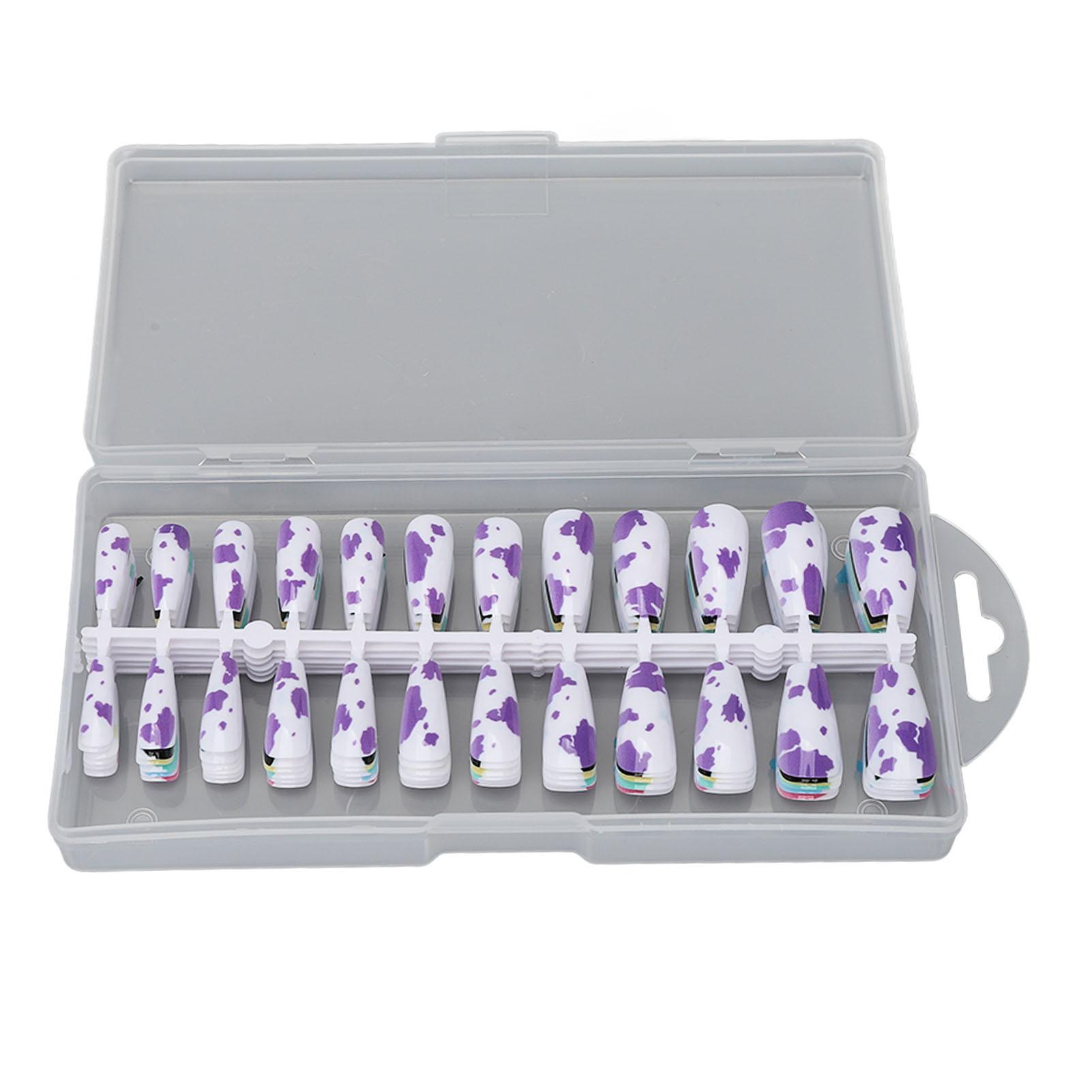 

144pcs False Nails Detachable Multi Types Full Cover Press On Mixed False Nails Tips Pack