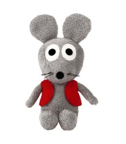 

Mouse Vest Mouse Small Plush Toy Sitting Height 14cm