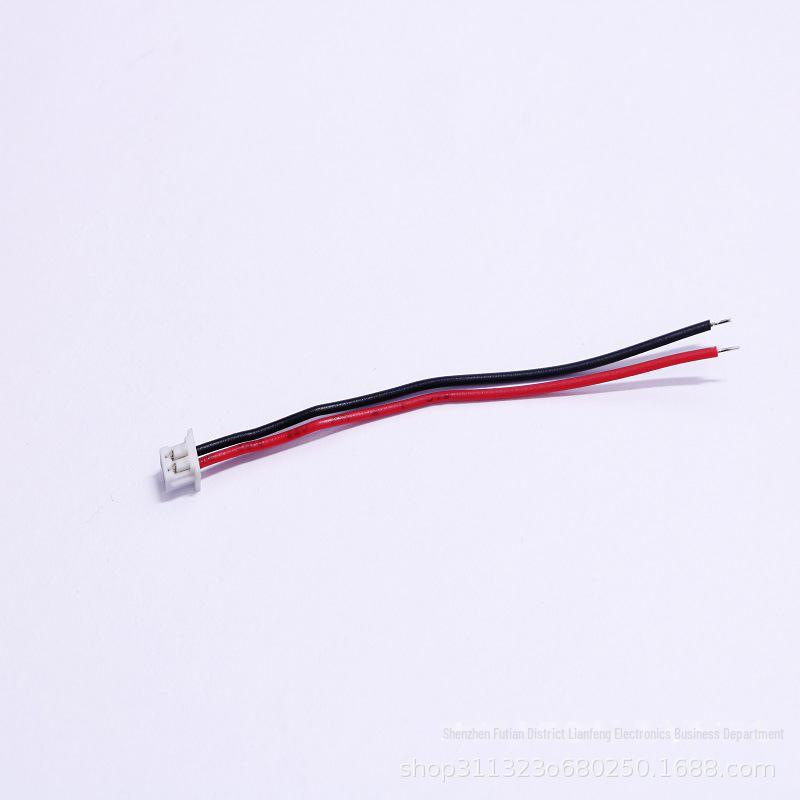 1.25 Terminal 2P Single-Head Red & Black Electronic Wire for Speaker/Battery Connection
