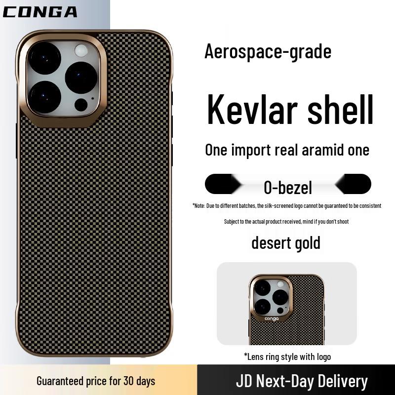 CONGA Kevlar Aramidfaser Magnetische Handyhülle für Apple iPhone