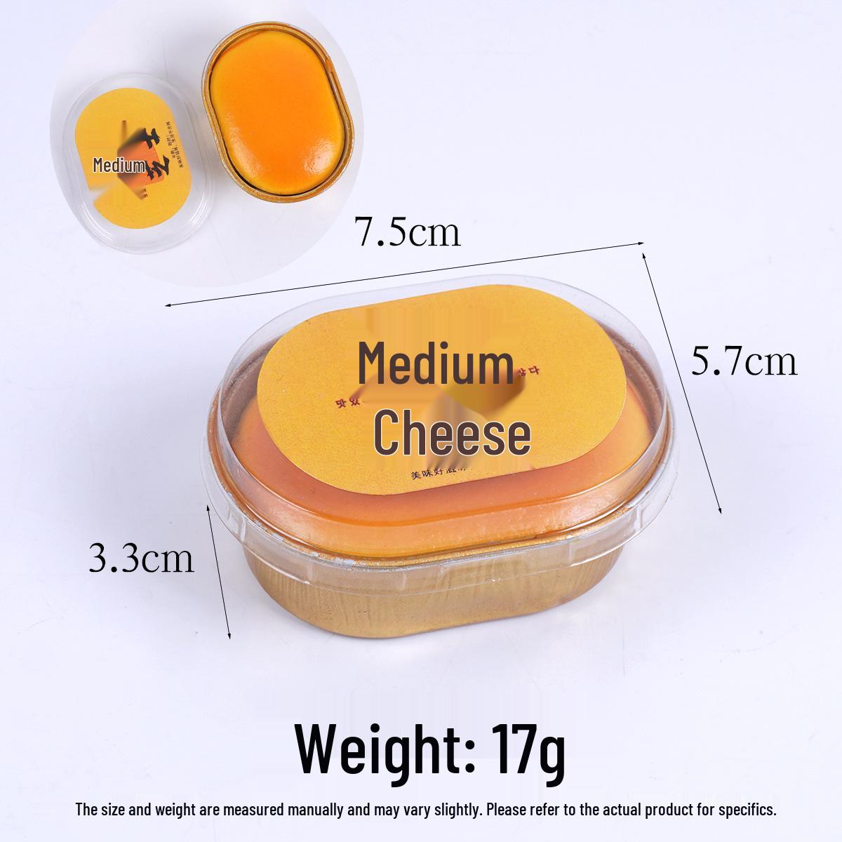 Slow Rebound Half-Cooked Cheese Bread Squeeze Toy - Xiaohongshu Style