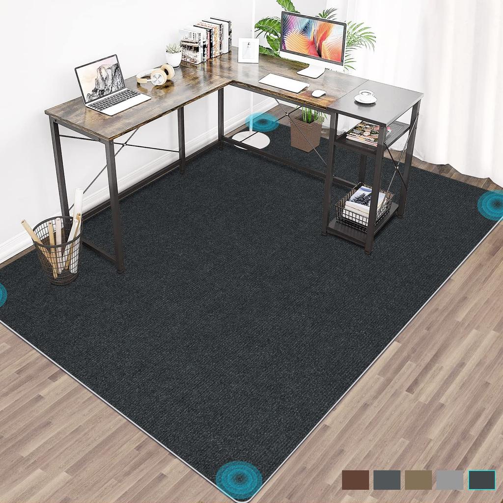 Chair Mat Floor Protection Mat 140 160cm Desk Chair Mat Hriiiiya Large Size 4mm Thickness Gaming Desk Desk Carpet Dining Mat Desk Mat Furniture