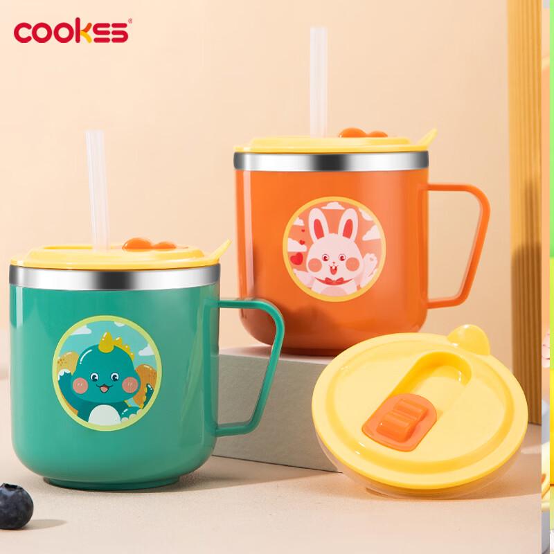 COOKSS 316 Stainless Steel Insulated Sippy Cup
