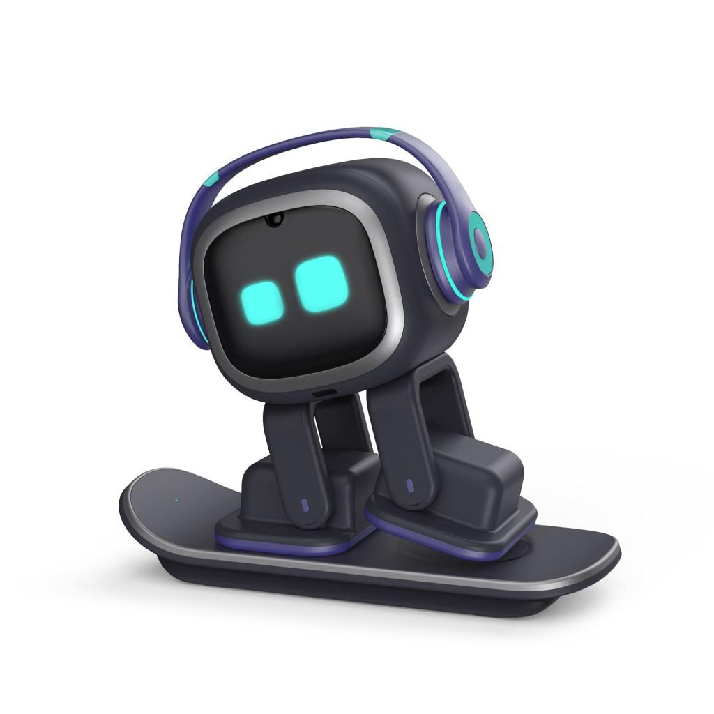 EMO Intelligent Companion Robot: Voice Recognition Emotional Communication Electronic Pet AI