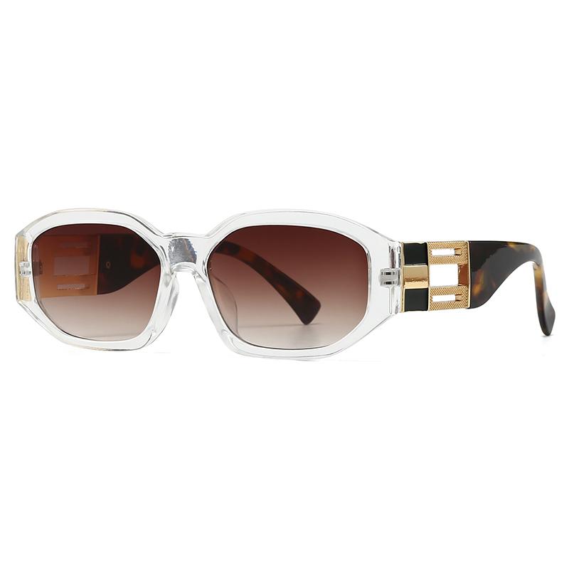 

Export Cross-Border Popular Sun Glasses for Men European and American Street Photography Ins Popular Model Square Sun Glasses W140790WW-black
